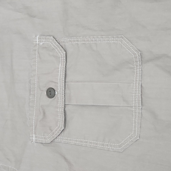 Red Head Shirt Canvas Workwear Short Sleeve - Picture 3 of 5